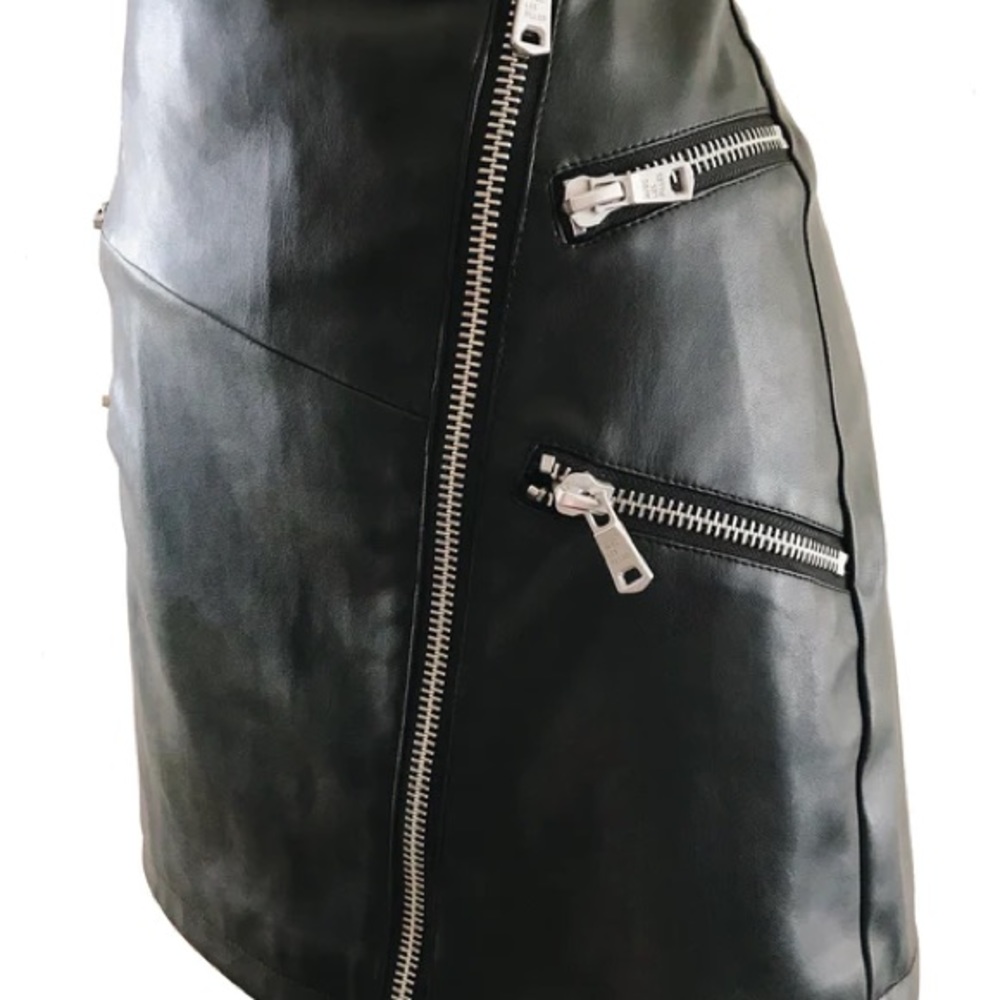 Avec Les Files Moto skirt